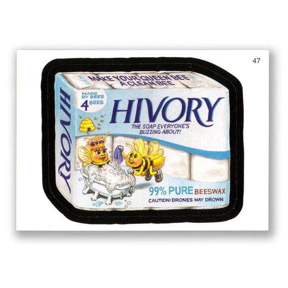 2007 Topps Wacky Packages Card - Series 5 - #47 Hivory - Picture 1 of 2